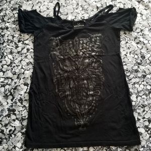 Killstar cold shoulders tunic